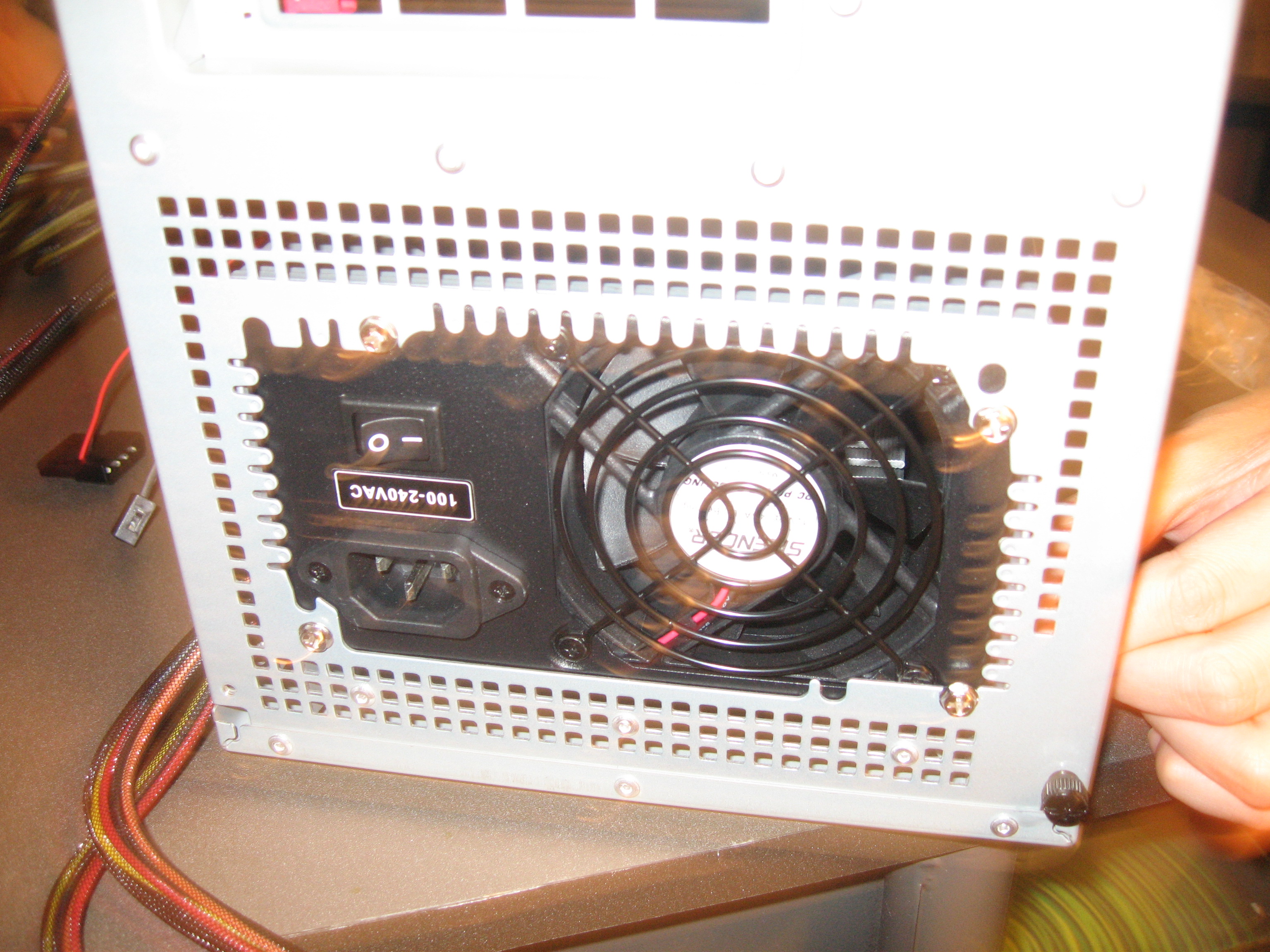 Upsidedown powersupply